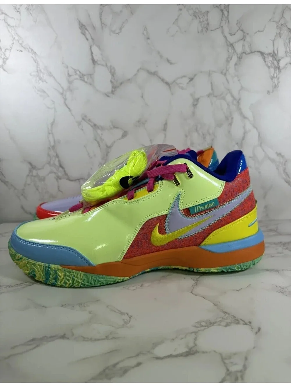 Nike Zoom LeBron NXXT Gen AMPD IPS Violet Barely Volt FZ7885-500 Size 13 New